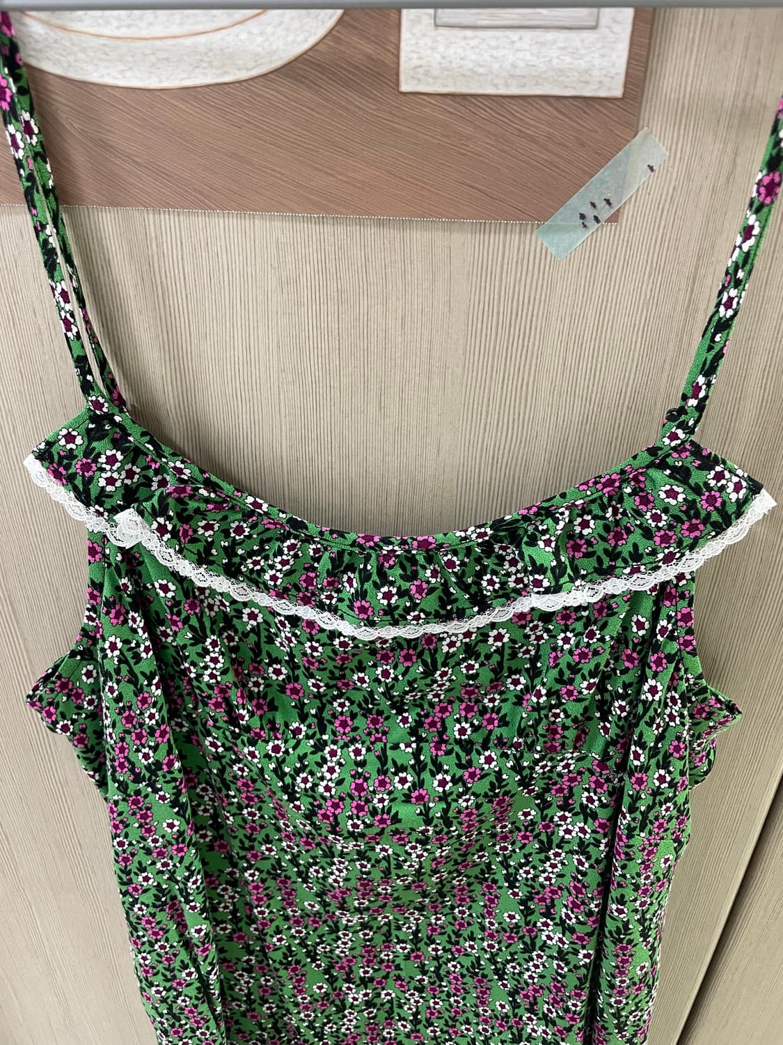 뮤제드 플로랄 미니 드레스 상품이미지5