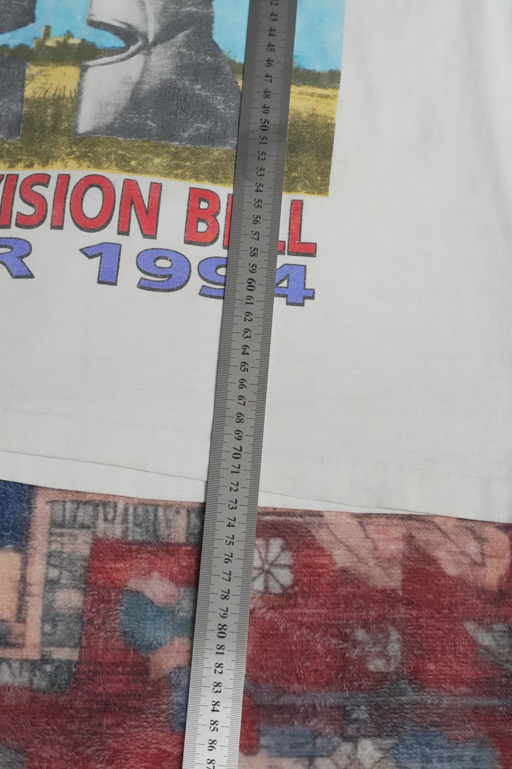 (XL) 90s 핑크플로이드 디비젼벨 투어 빈티지 밴드티 부틀렉 상품이미지4