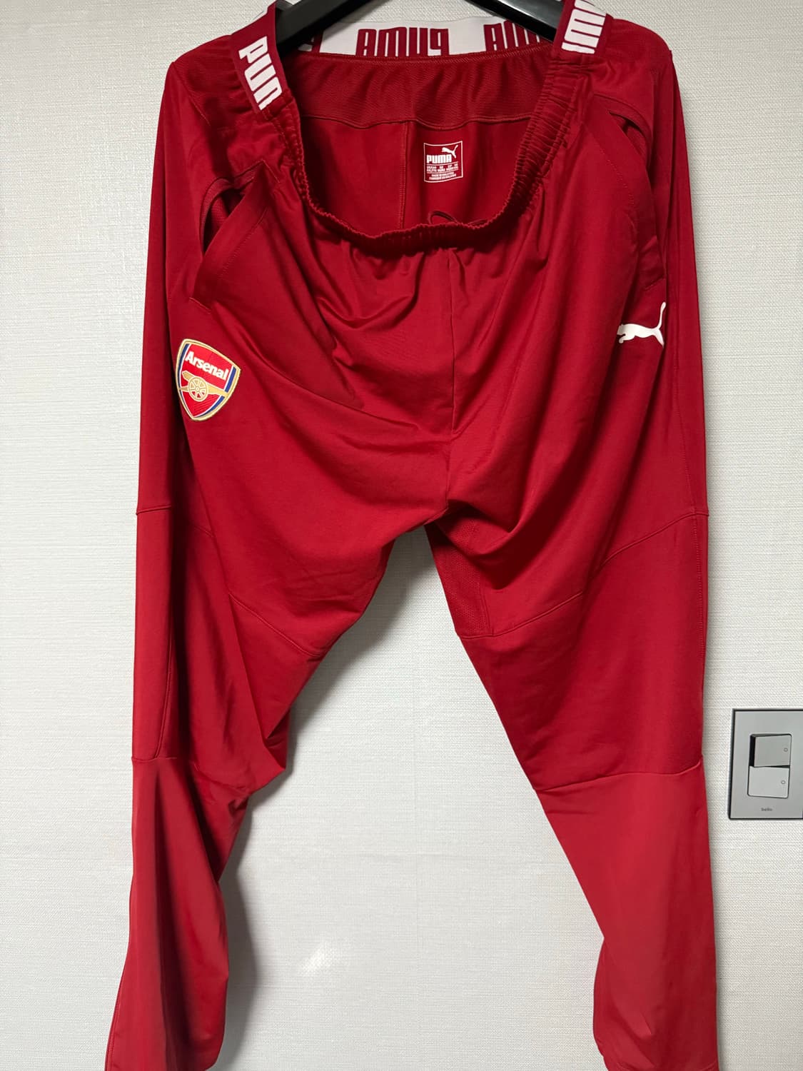 푸마 아스날 트레이닝 바지 레드 xxl 상품이미지1