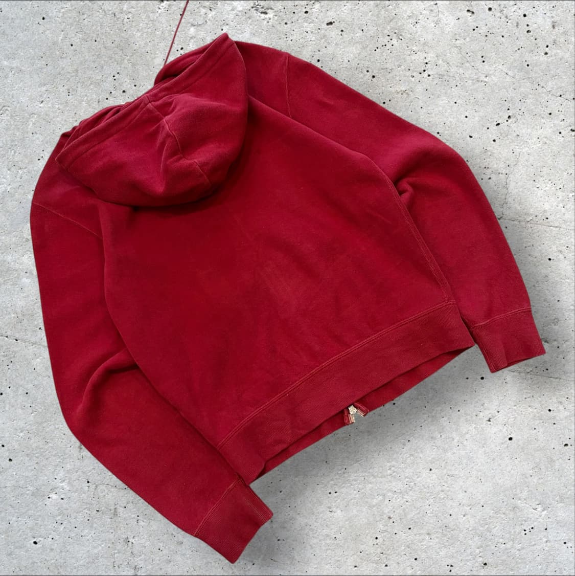 [S] 폴로 랄프로렌 레드 스웻 후드 집업 D254 상품이미지2