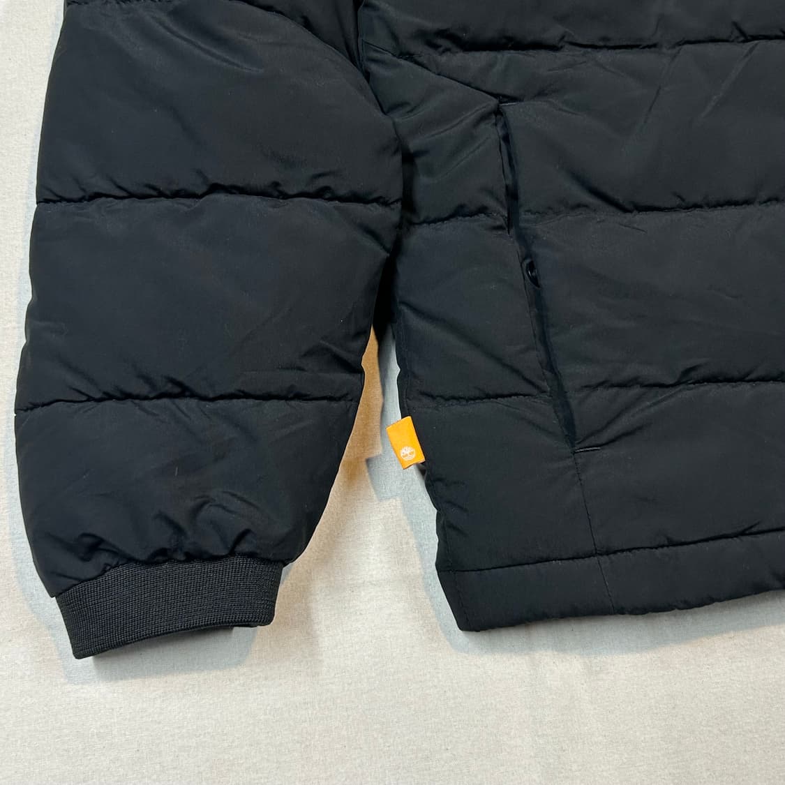 M) 팀버랜드 블랙 패딩 점퍼 상품이미지5