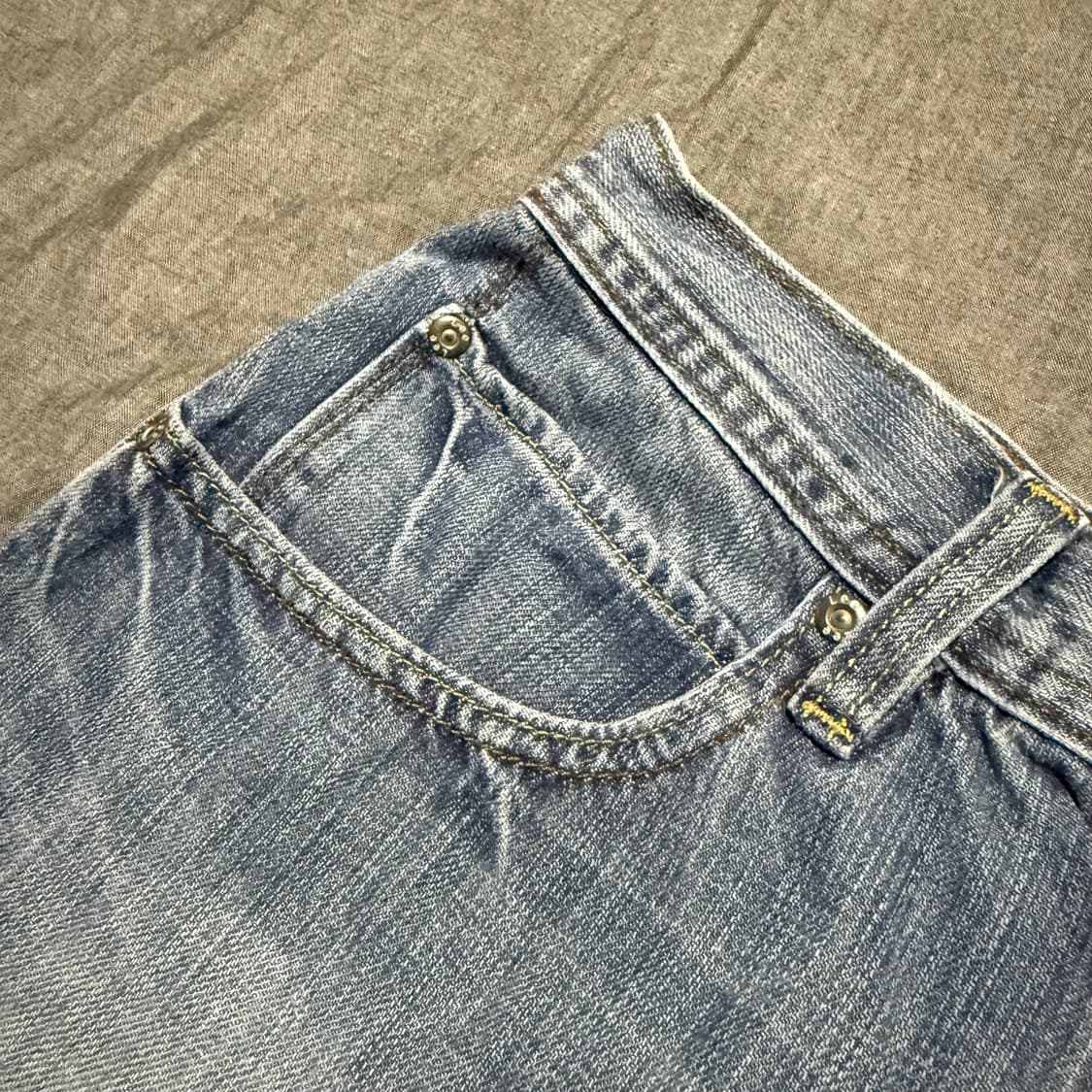 Relaxed Straight Fit Denim Pants 상품이미지5