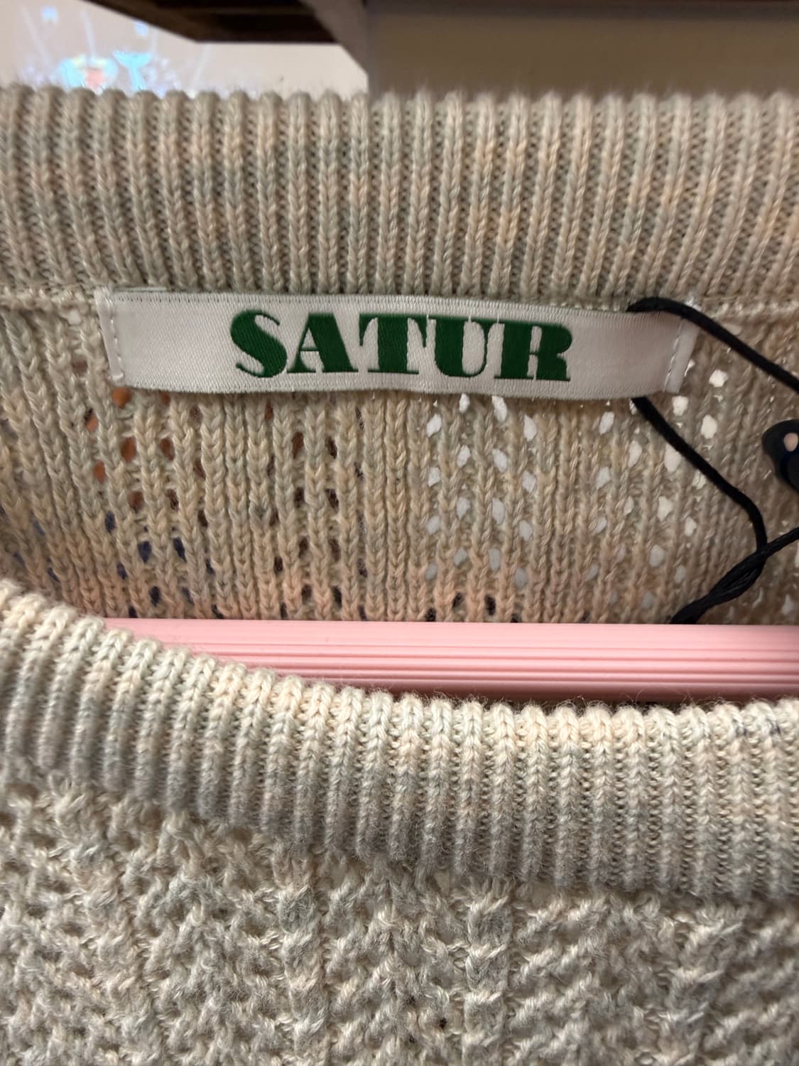 SATUR 세터 새상품 니트 상품이미지6