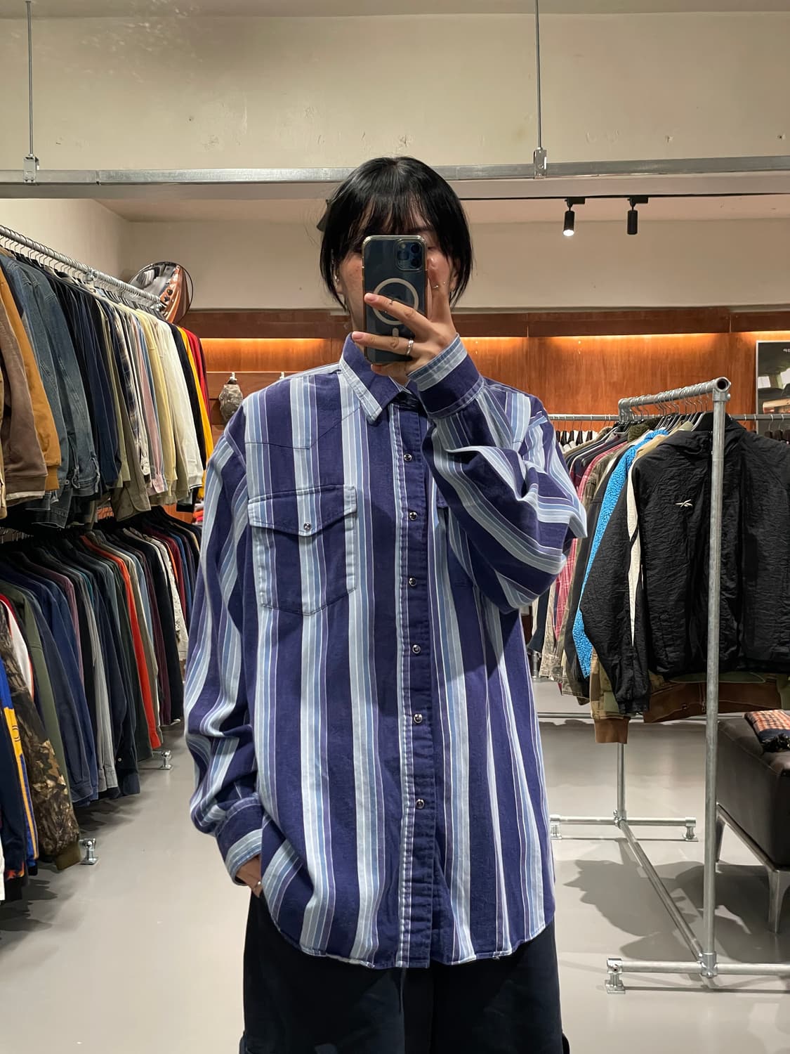 90‘s 빈티지 웨스턴 셔츠   상품이미지3
