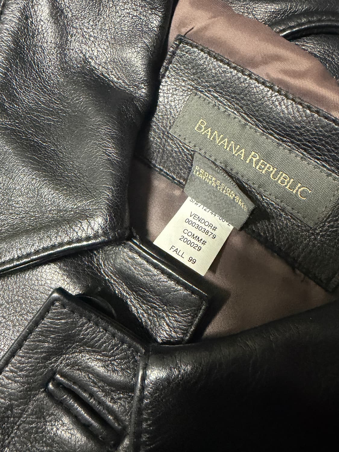 바나나리퍼블릭 레더 카코트 상품이미지4