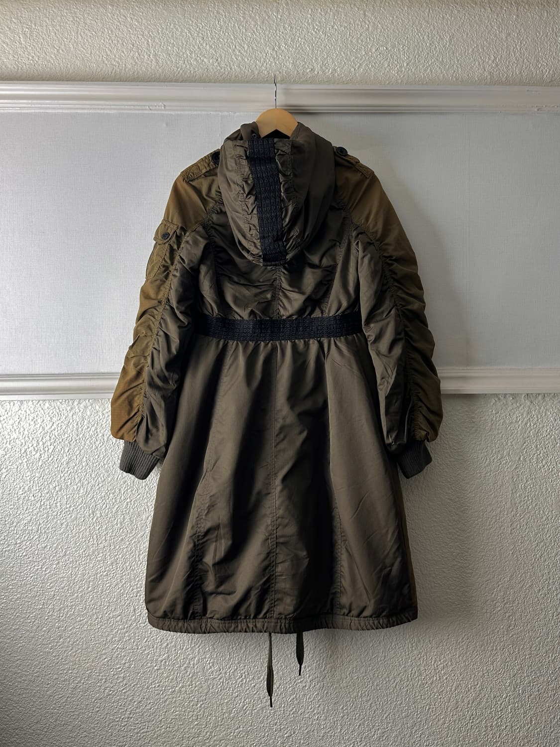 Diesel 디테일 롱 플라이트 자켓 상품이미지9