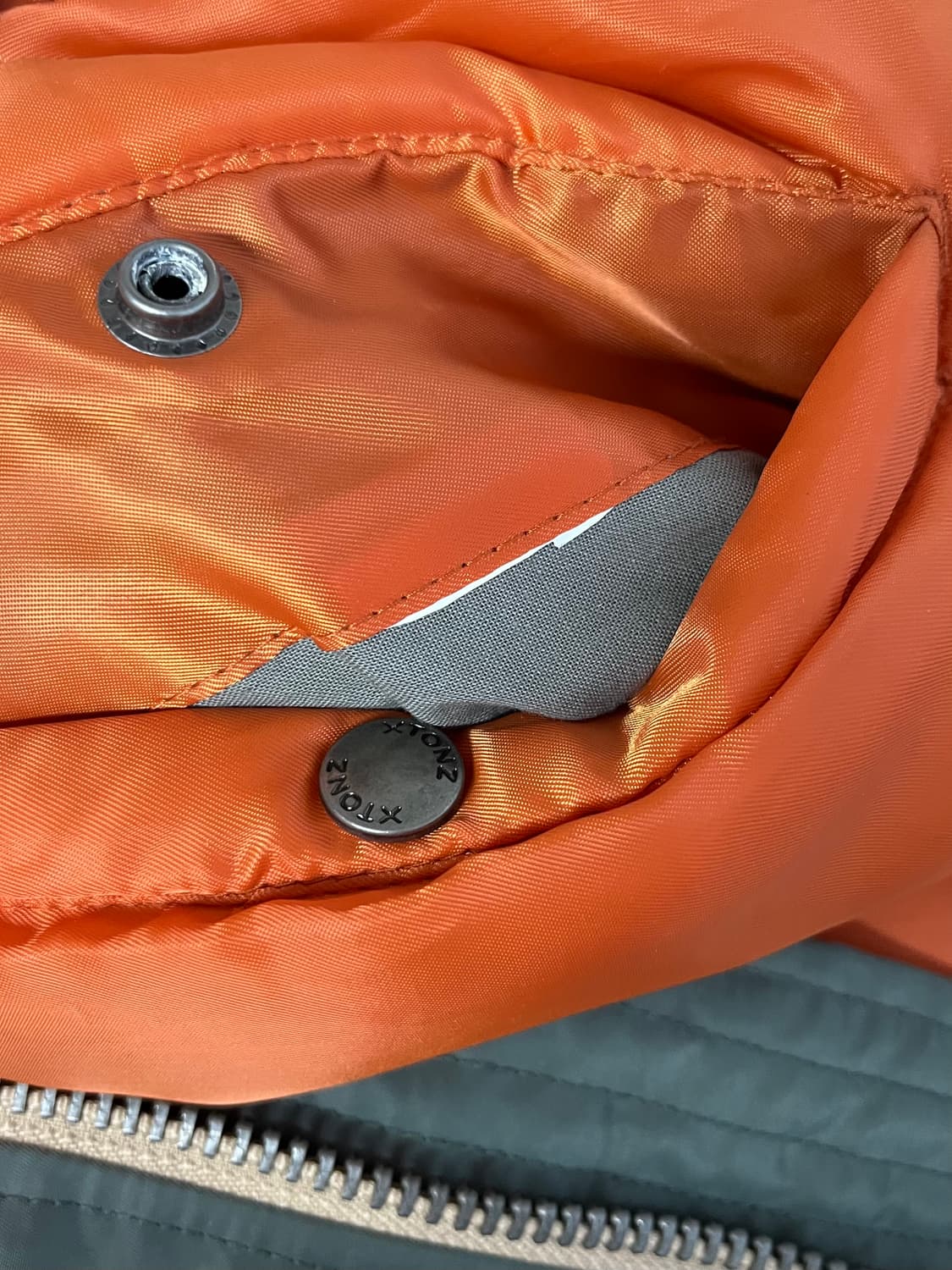 M) 엑스톤즈 MA-1 항공점퍼 카키 상품이미지6