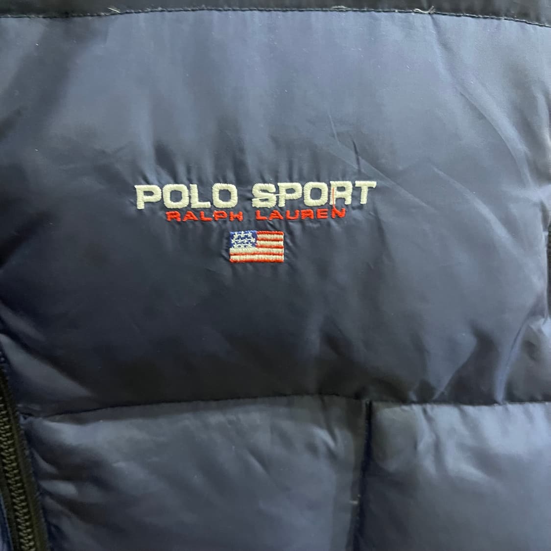 90's POLO SPORT 다운 베스트 상품이미지3