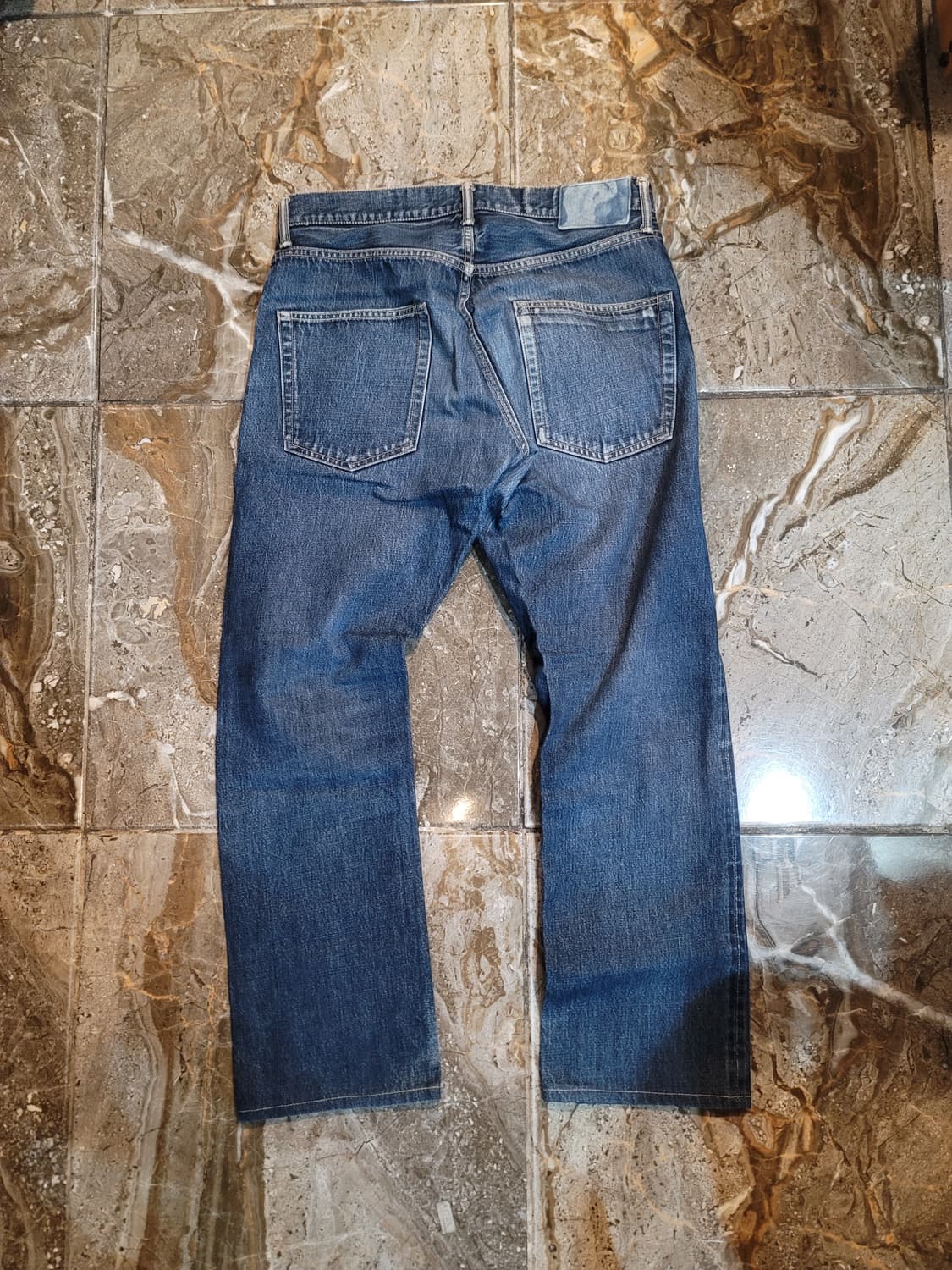 비즈빔 셀비지 워싱 데님팬츠  상품이미지2