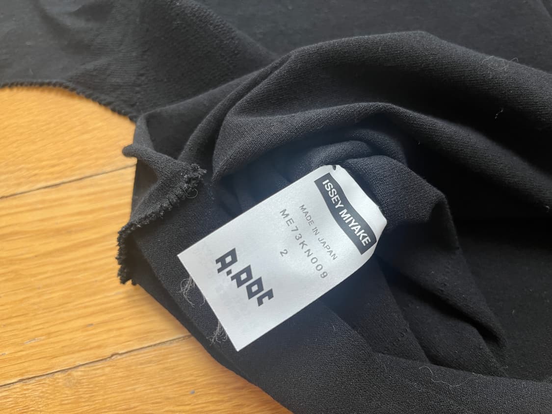 Issey miyake apoc 컷팅 니트 상품이미지8