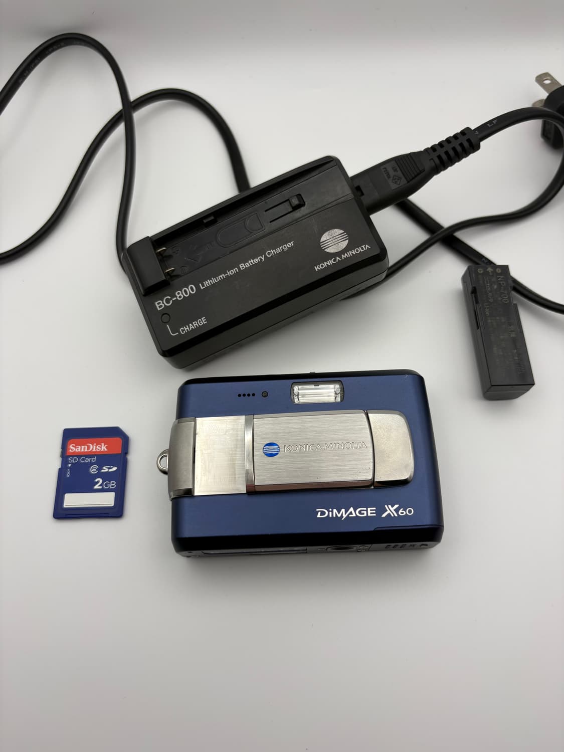 미놀타 디미지 x60 블루 상품이미지2