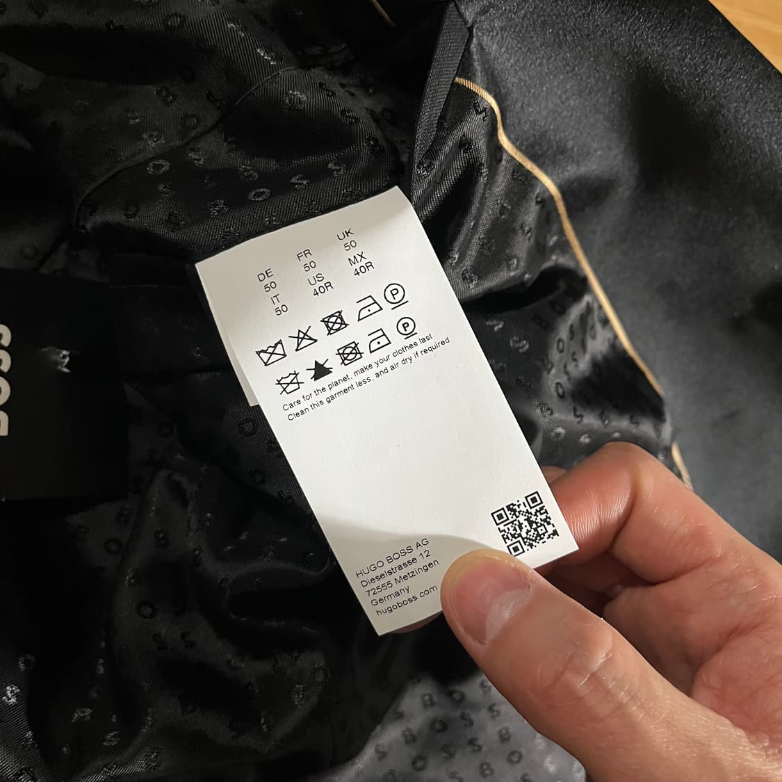 [100] 휴고보스 25ss 턱시도 자켓 상품이미지10
