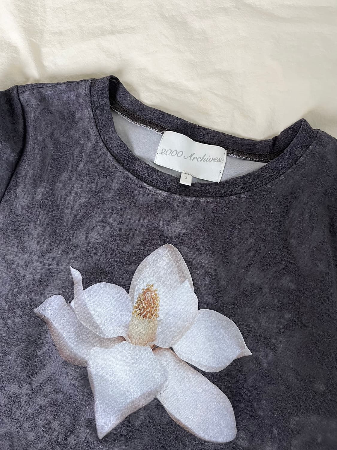 Rose Tee [charcoal grey] 상품이미지3