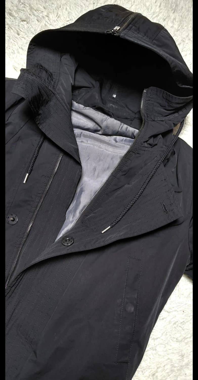 EMPORIO ARMANI 엠포리오 아르마니 후드 패딩 자켓 S 상품이미지3