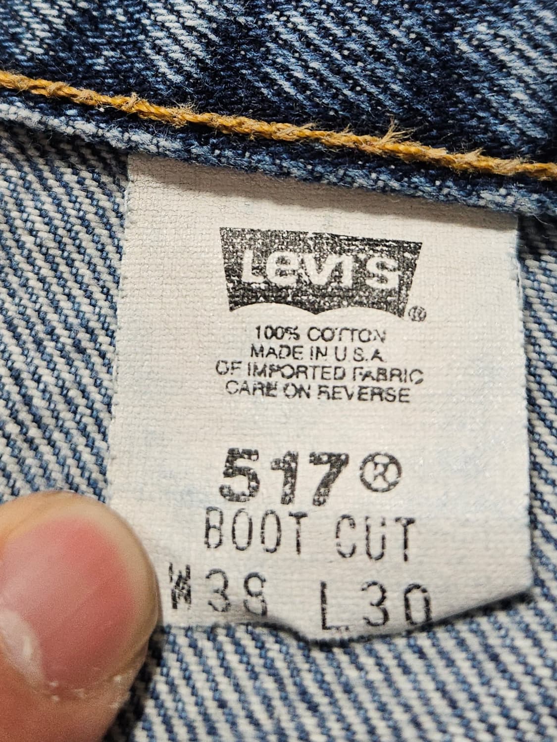 2000's 리바이스 517 부츠컷 USA 38 X 30 상품이미지7