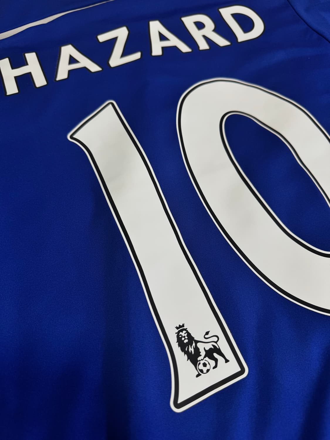 14-15 정품 첼시 아자르 홈 풀패치 유니폼 상품이미지4