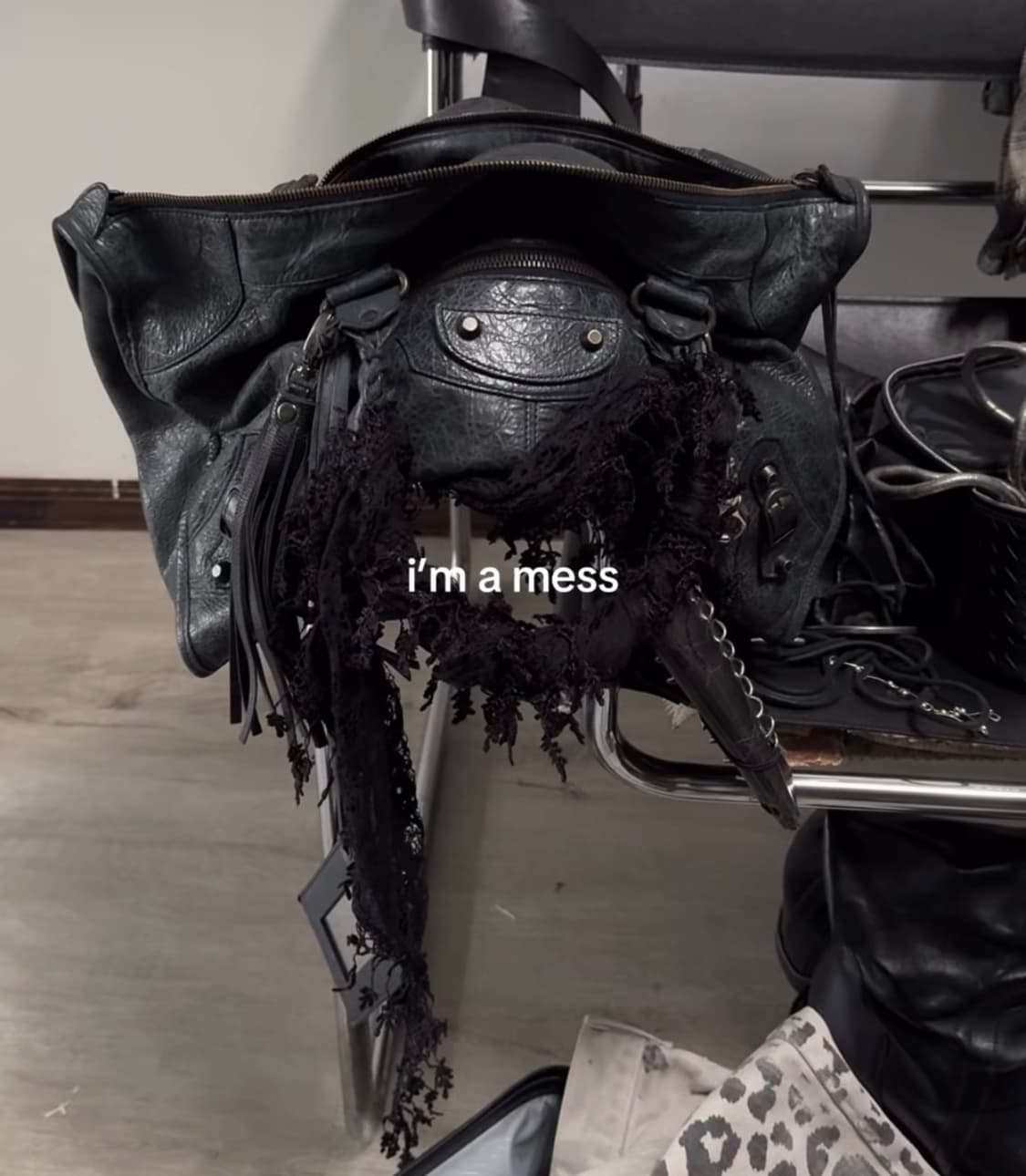 Balenciaga city weekender/발렌시아가 모터백 y2k 상품이미지10