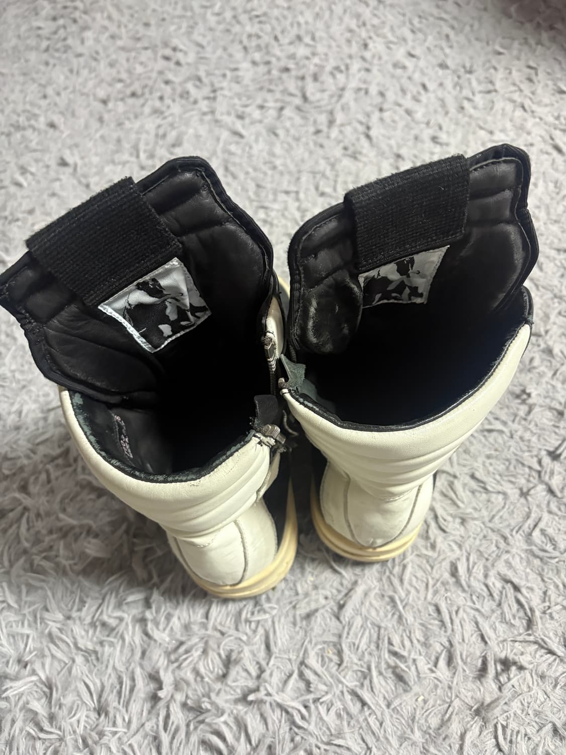 릭오웬스 지오바스켓 모노크롬 신발 36 상품이미지4