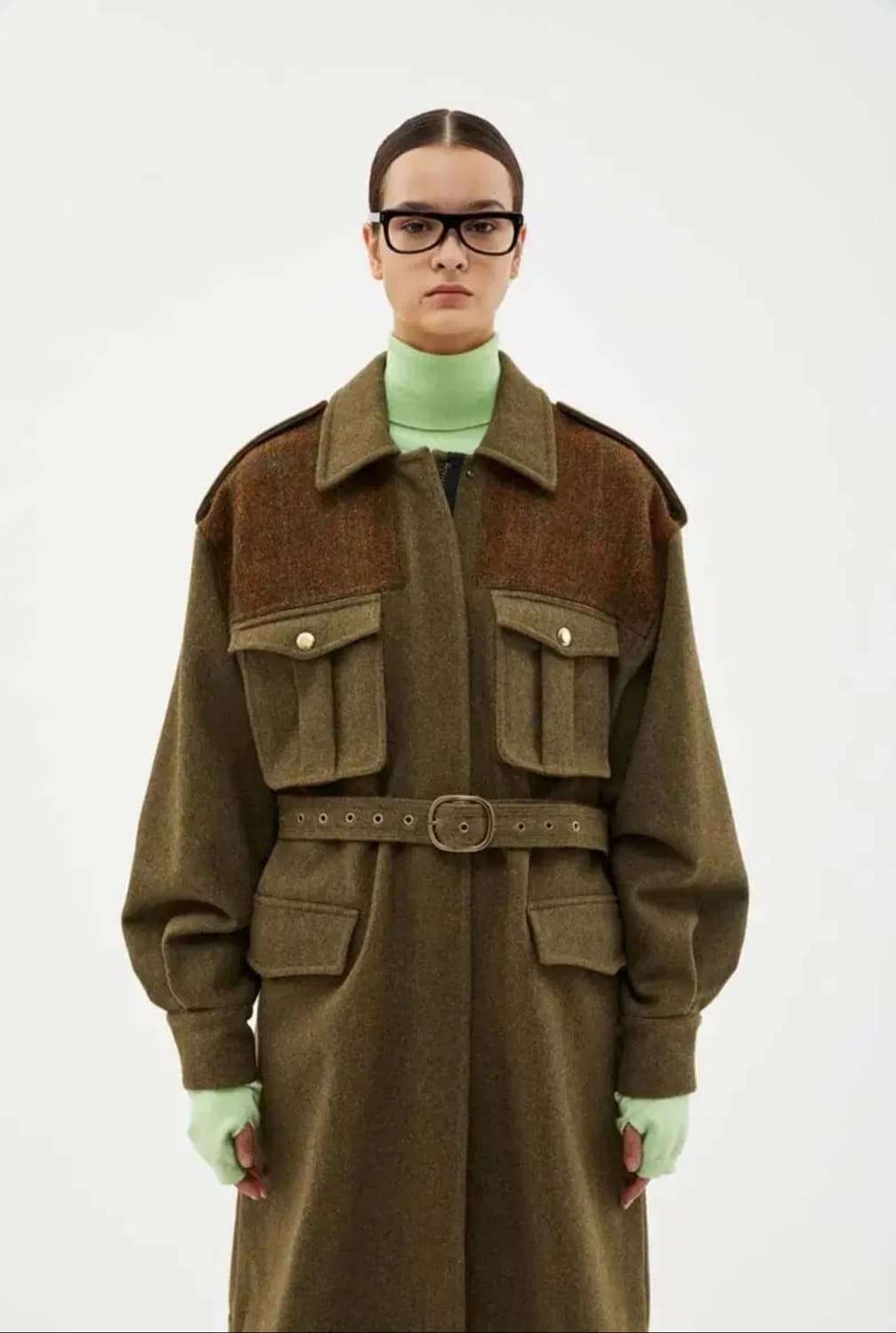 앤더슨벨 m-51 밀리터리 코트 S 상품이미지1