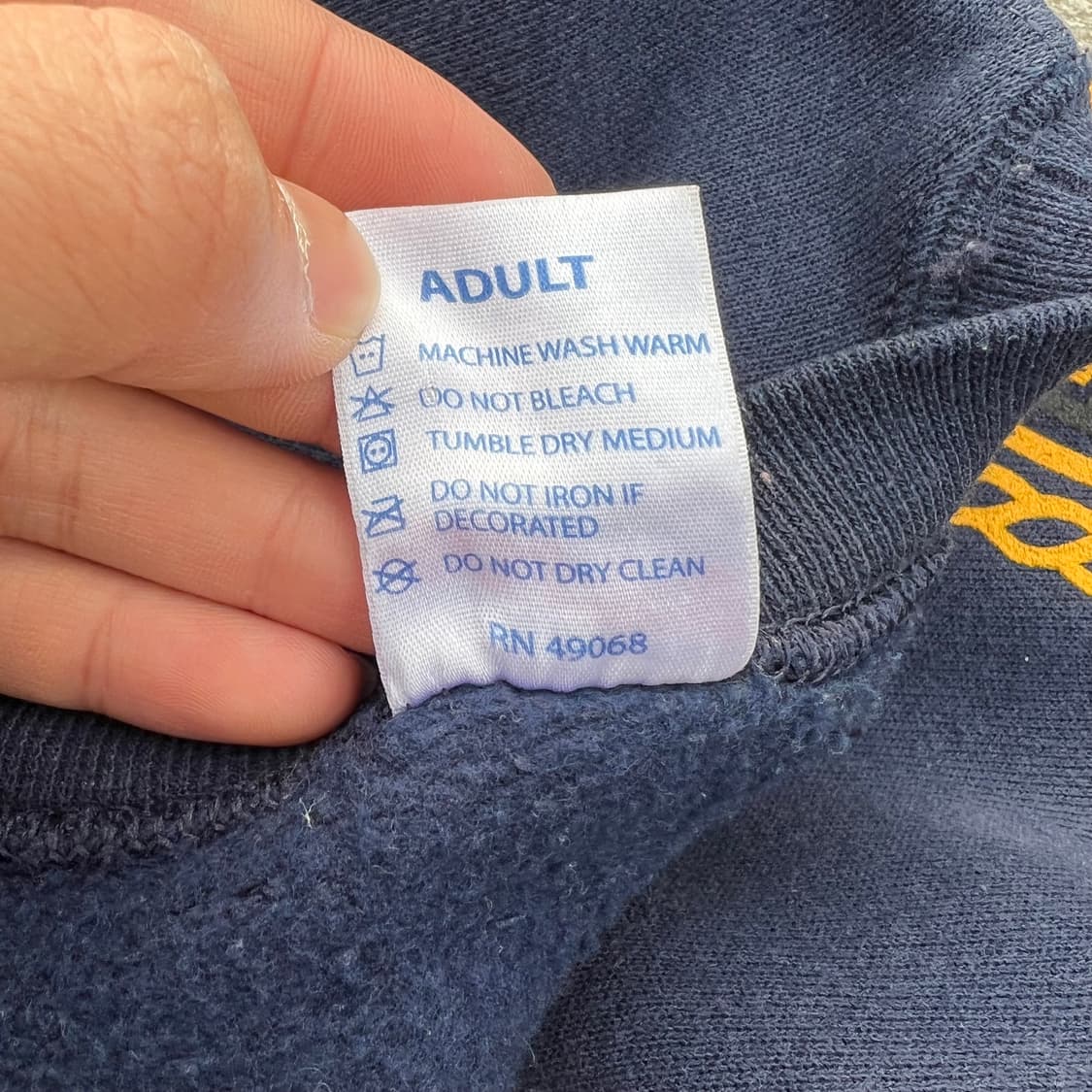 Soffe 소피 네이비실 로고 맨투맨 상품이미지5