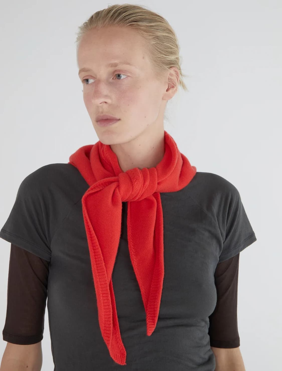 팔로마울 Prima 울 스카프/레드 상품이미지1