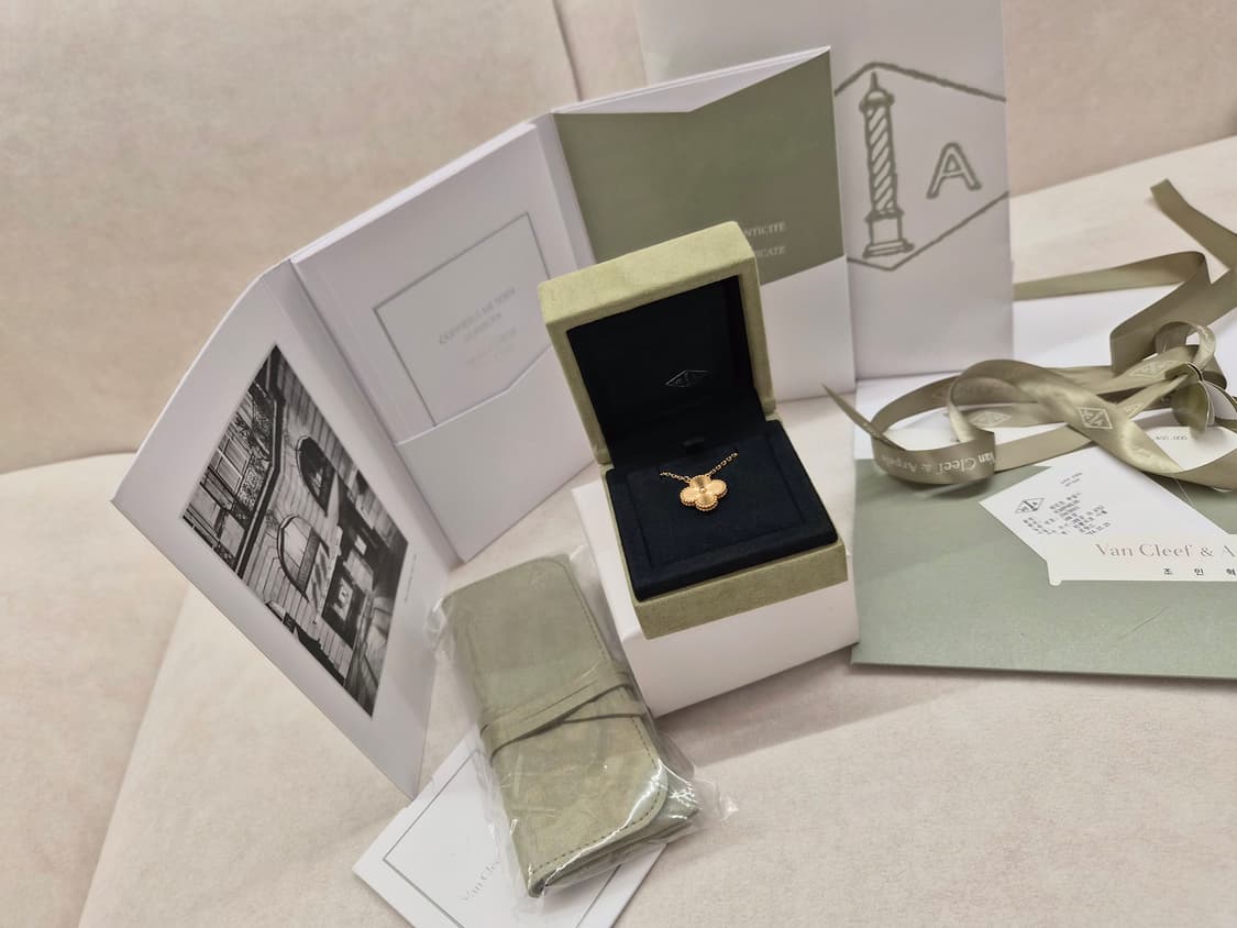 (올해구매)반클리프 기요세 목걸리   상품이미지1