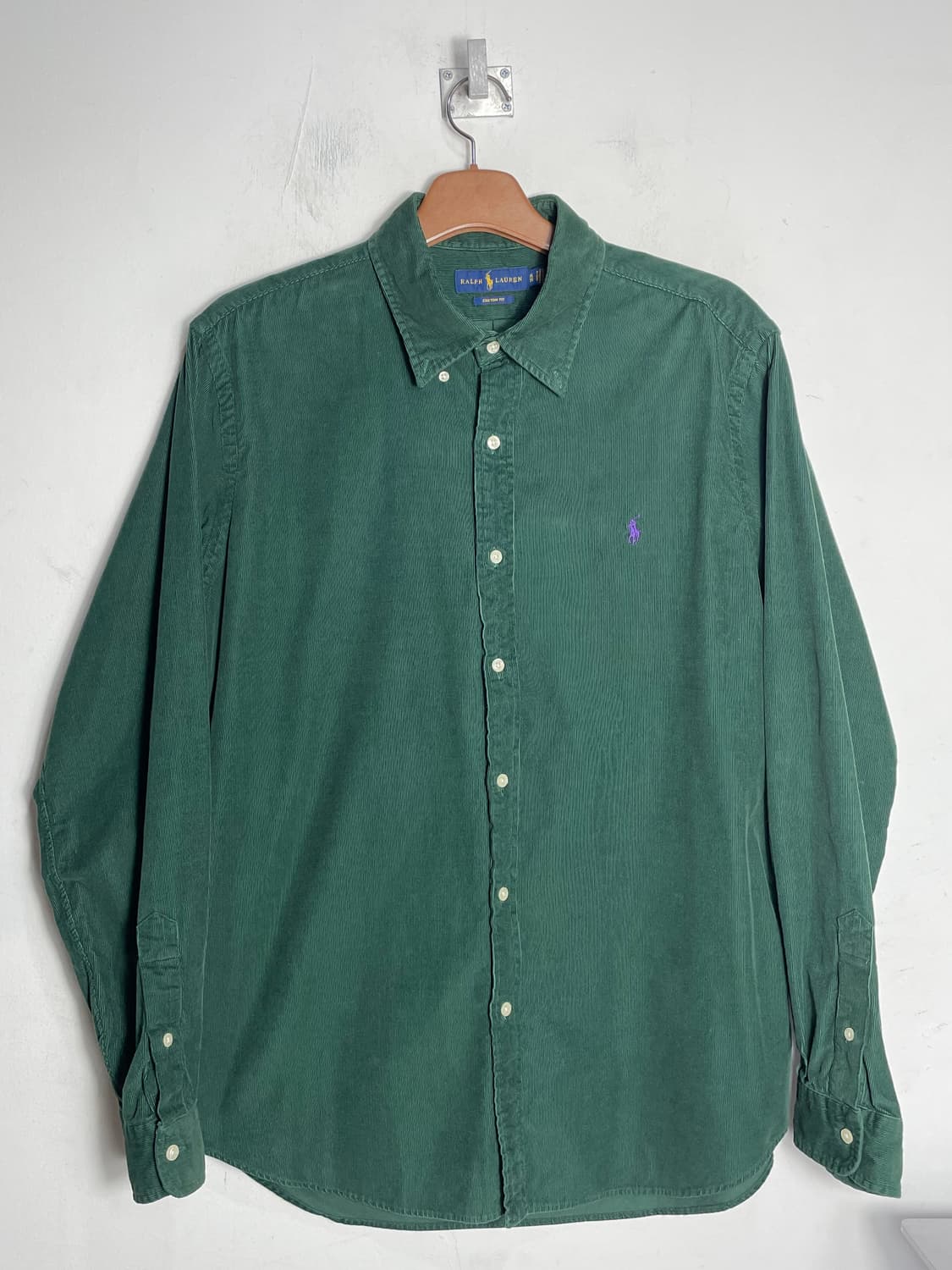 폴로 랄프로렌 코듀로이 셔츠 그린 상품이미지1