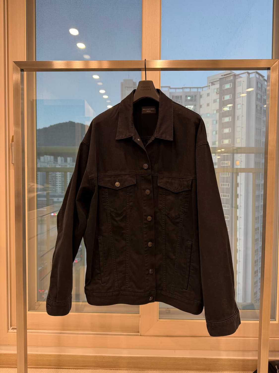 발렌시아가 백로고 오버사이즈 자켓 1사이즈 팜 상품이미지1