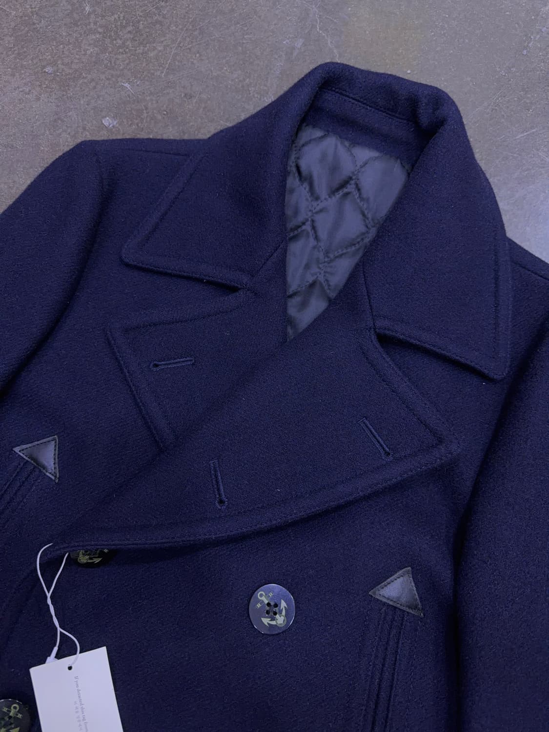 비바스튜디오 클래식 해군 피코트 네이비 S 상품이미지7