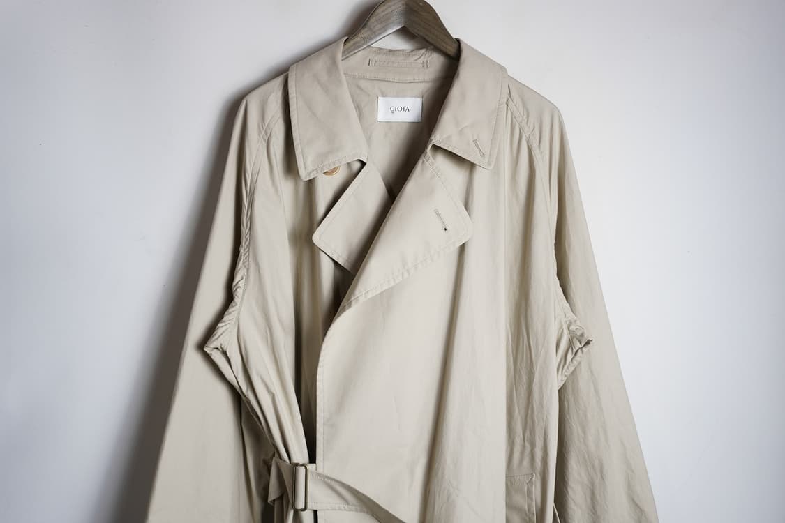 시오타 수빈코튼 타입라이터 타이로켄 코트 상품이미지4