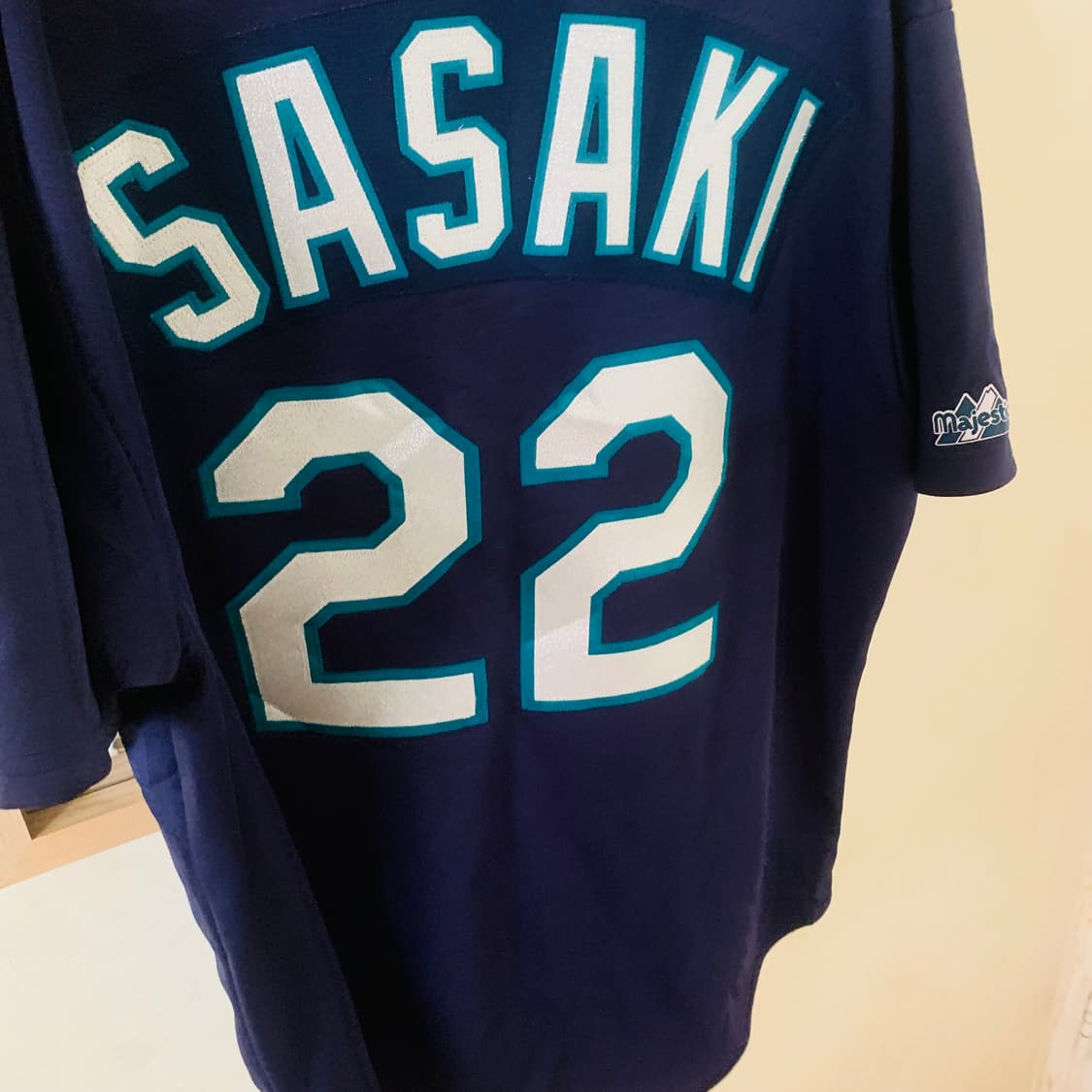 2000년대 시애틀 마리너즈 유니폼(사사키 가즈히로 마킹) 상품이미지2