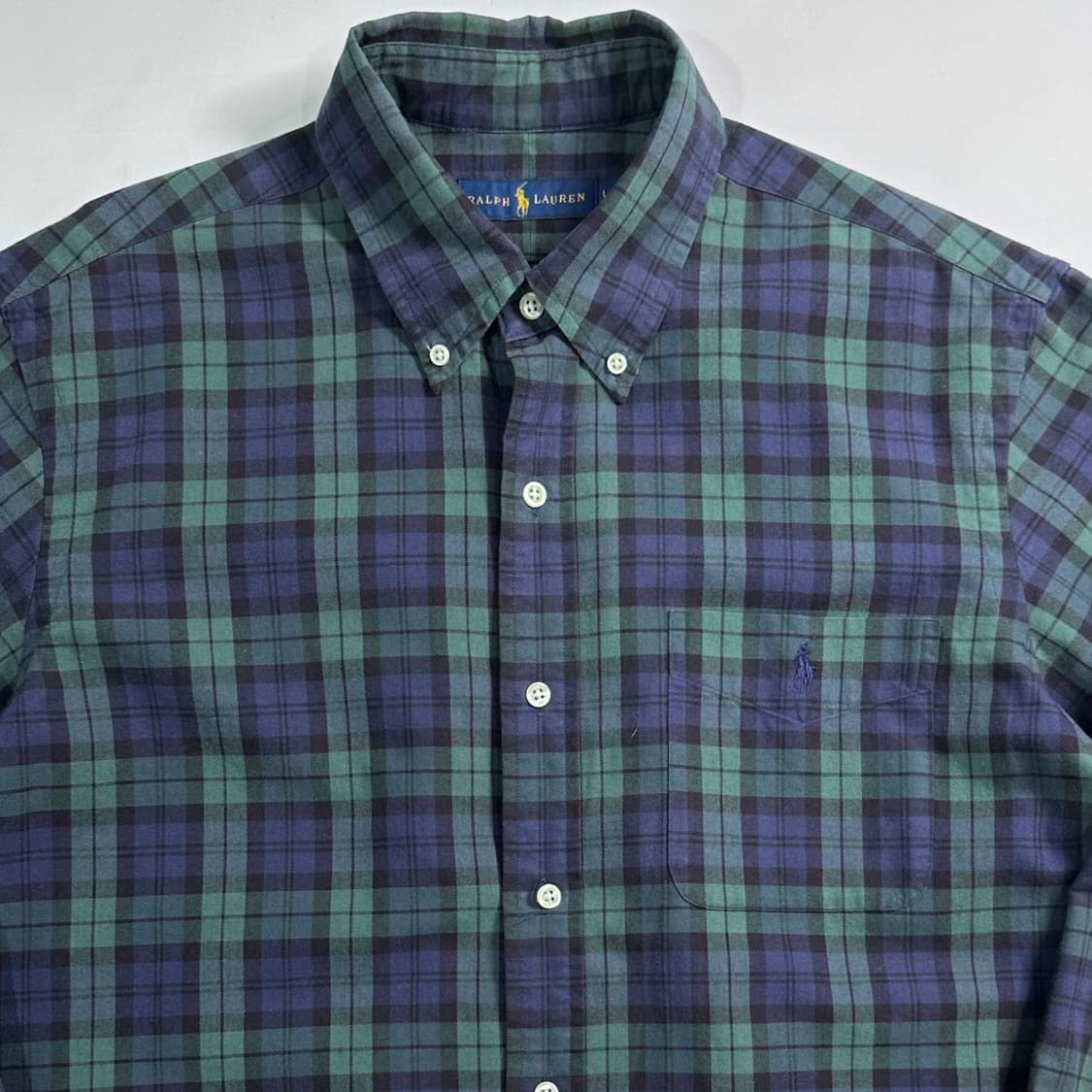 폴로 랄프로렌 블랙와치 옥스포드 셔츠 상품이미지2