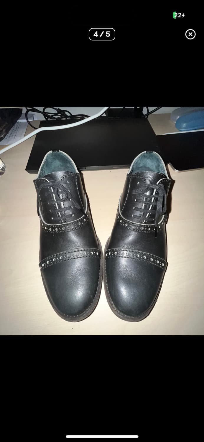 Comme des garcons home 꼼데가르송 옴므 윙팁 더비 상품이미지4