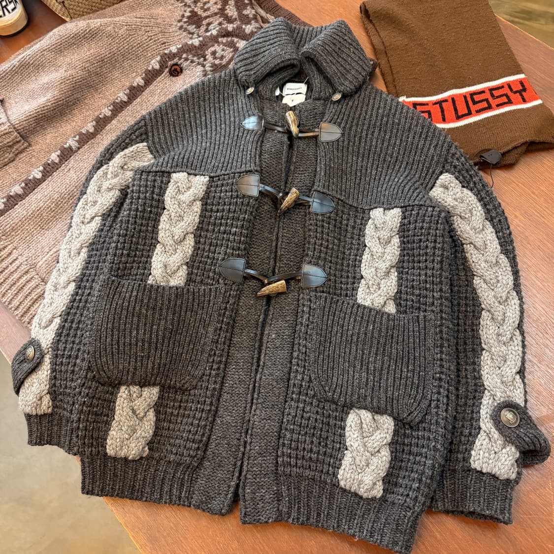 미하라 야스히로 니트 가디건  상품이미지1