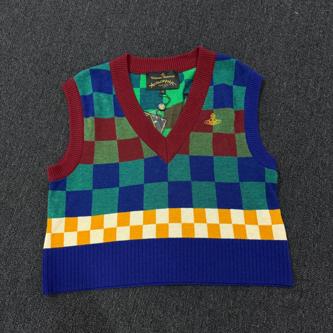 비비안웨스트우드 앵글로매니아 니트 베스트 조끼 상품이미지2