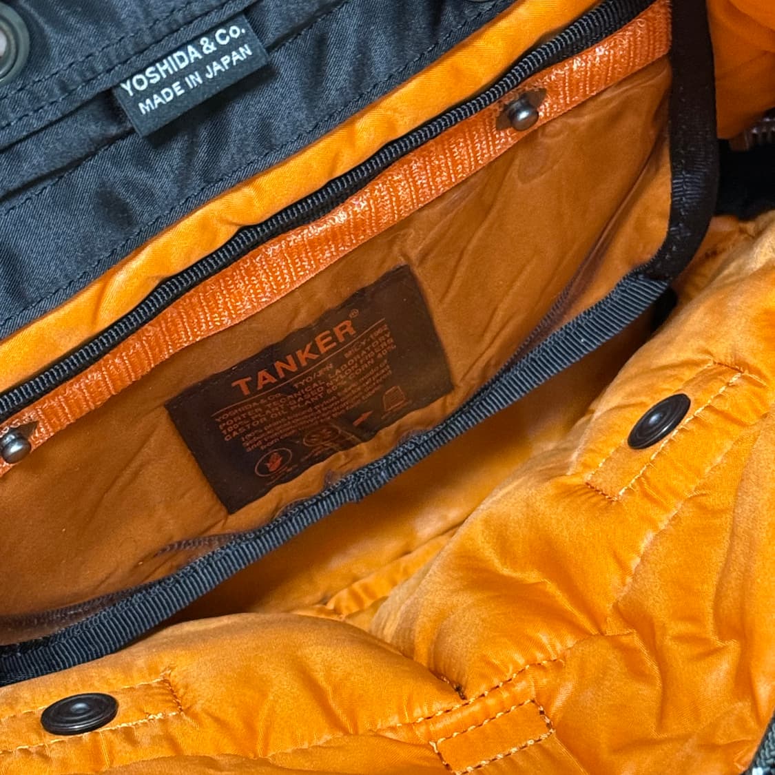 PORTER TANKER SACKPACK 포터 탱커 색팩 블랙 새상품  상품이미지7