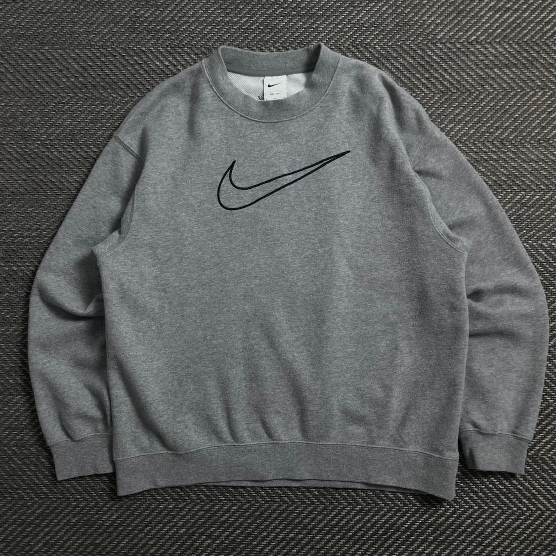 나이키 빅스우시 로고 그레이 스웻 맨투맨y 4129 상품이미지2