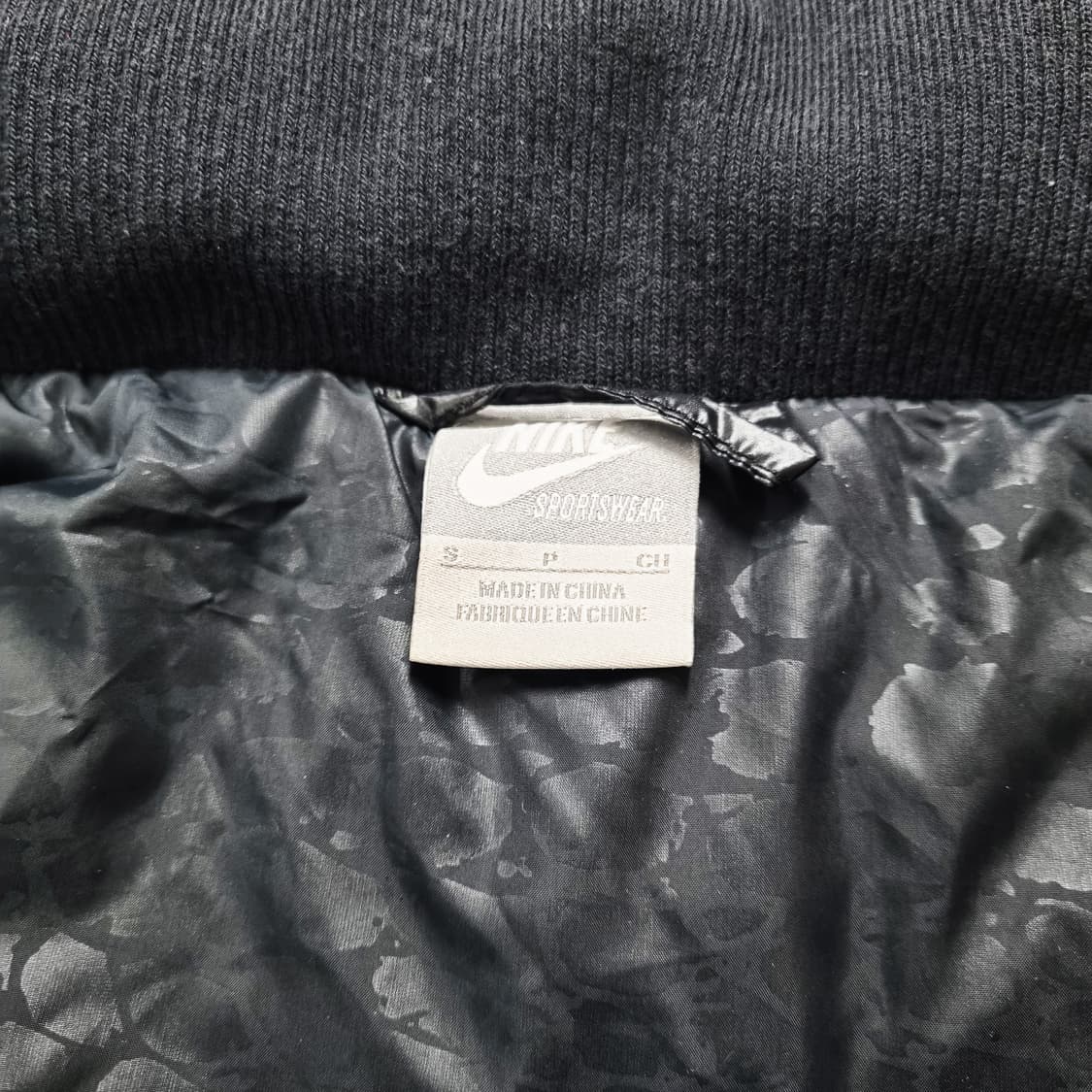 빈티지 나이키 크롭 봄버 패딩 - S 상품이미지8