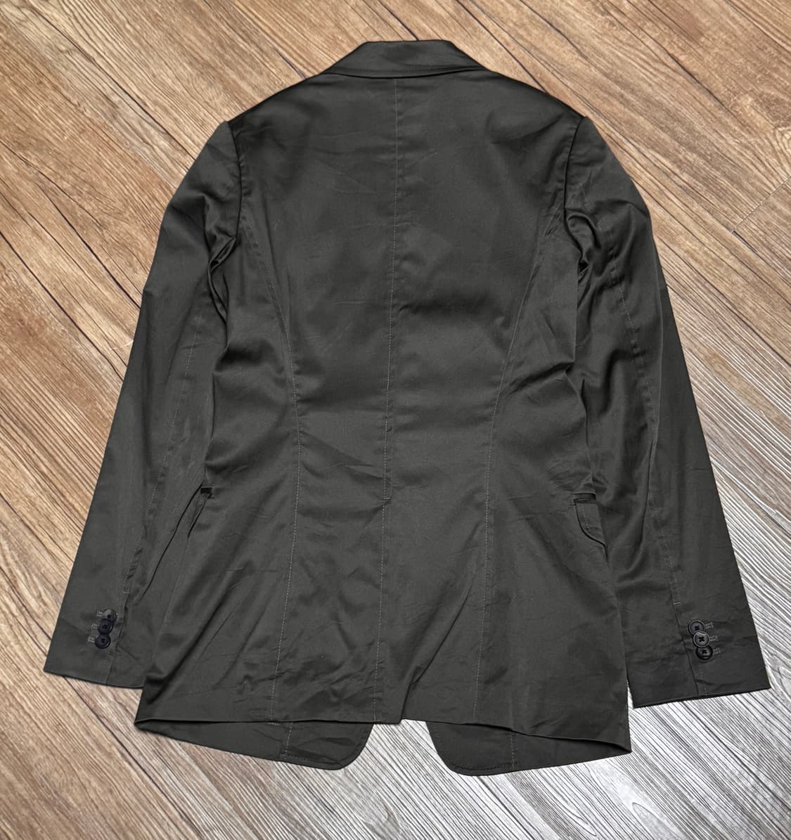 [M] 유니클로 질샌더 J 다크 올리브 블레이저 상품이미지3