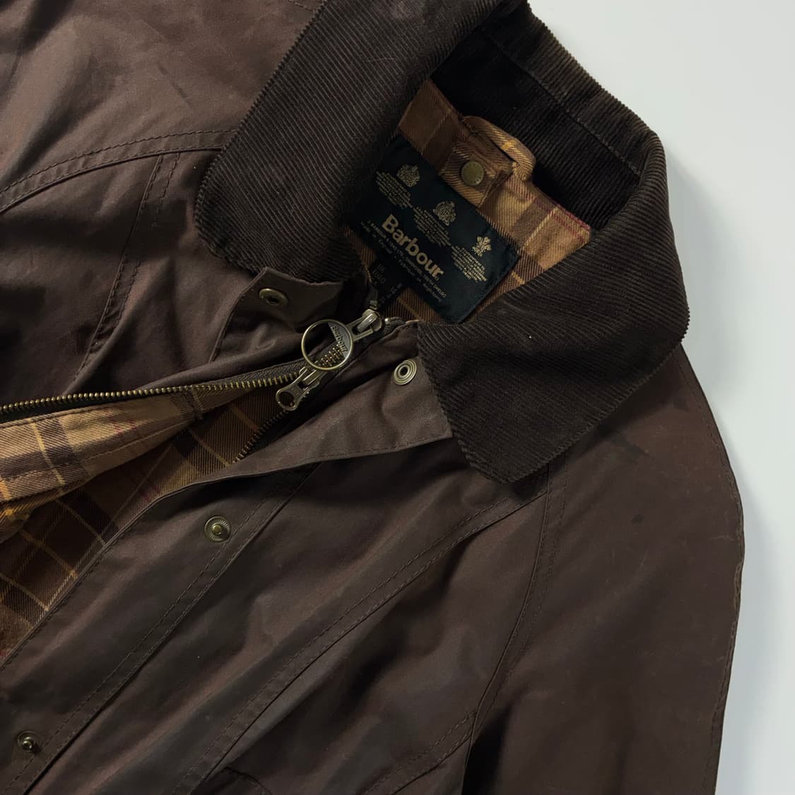Barbour  바버 비데일 왁스 브라운 자켓  상품이미지4