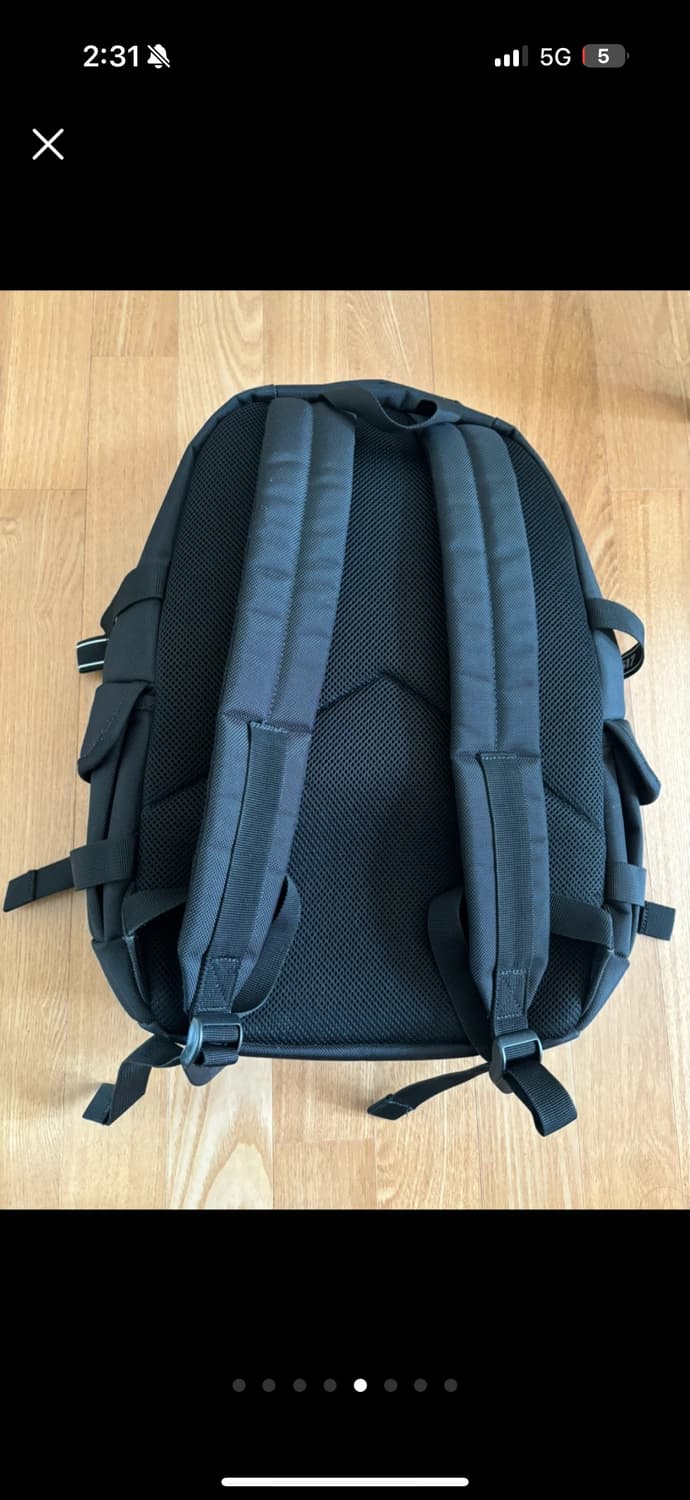 상태최상) 검정 백팩 상품이미지5