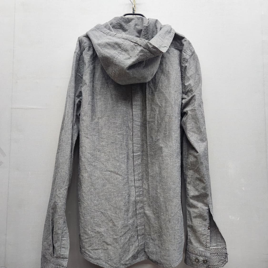 DKNY 진스 투포켓 후드 셔츠 L(XL) 상품이미지4