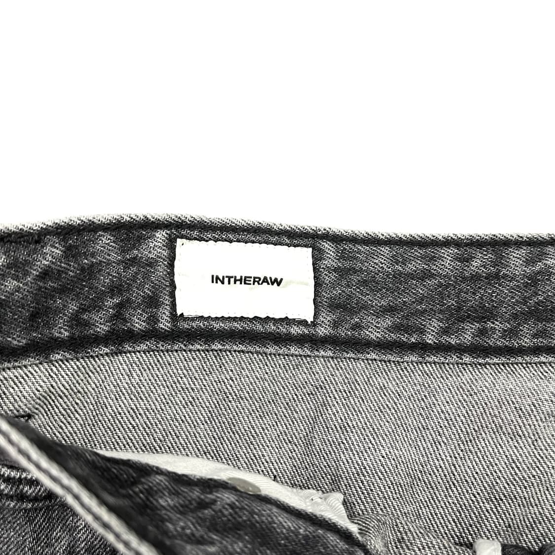 인더로우 흑청 데님팬츠 상품이미지5