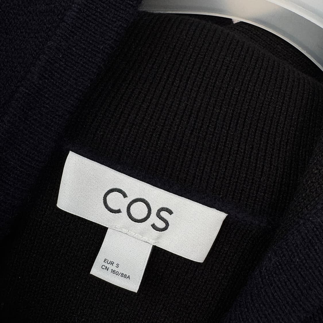 코스 COS 신상 더블페이스 니트 울 후디 상품이미지4
