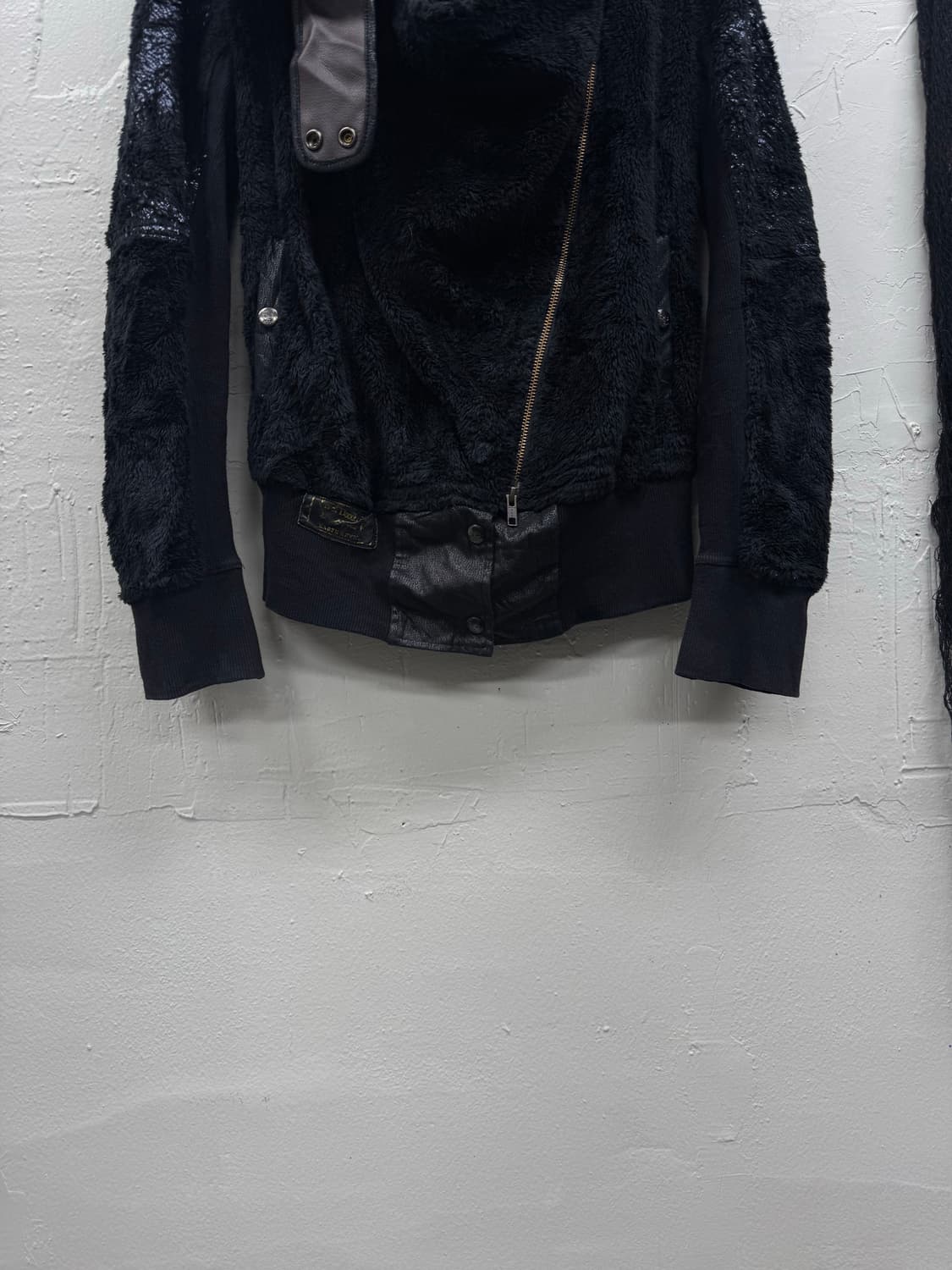 Naoto seven 00s archive asymmetry fur ja 상품이미지5
