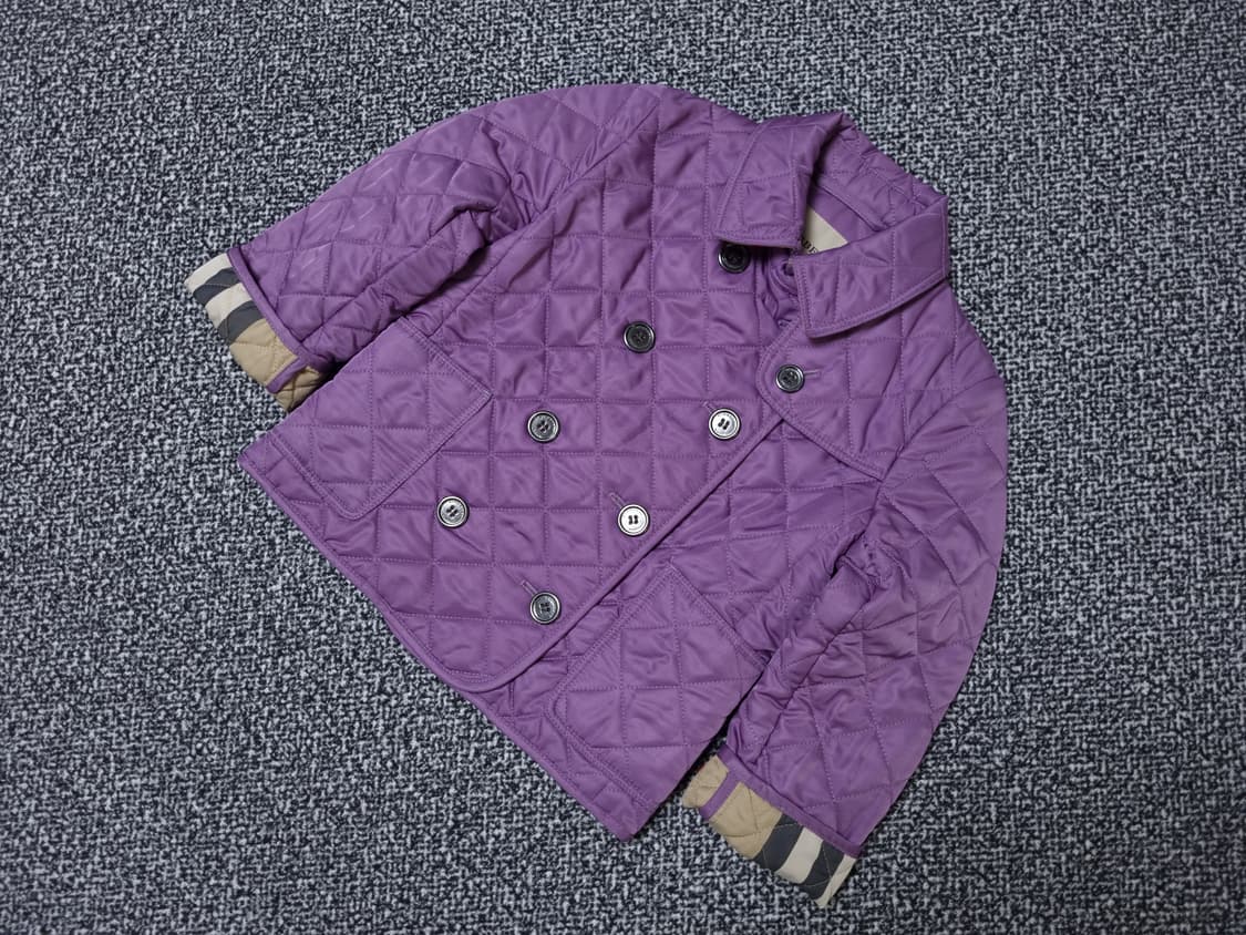 [무료배송][3Y/98cm]버버리 키즈 퀼팅 누빔 자켓 상품이미지3