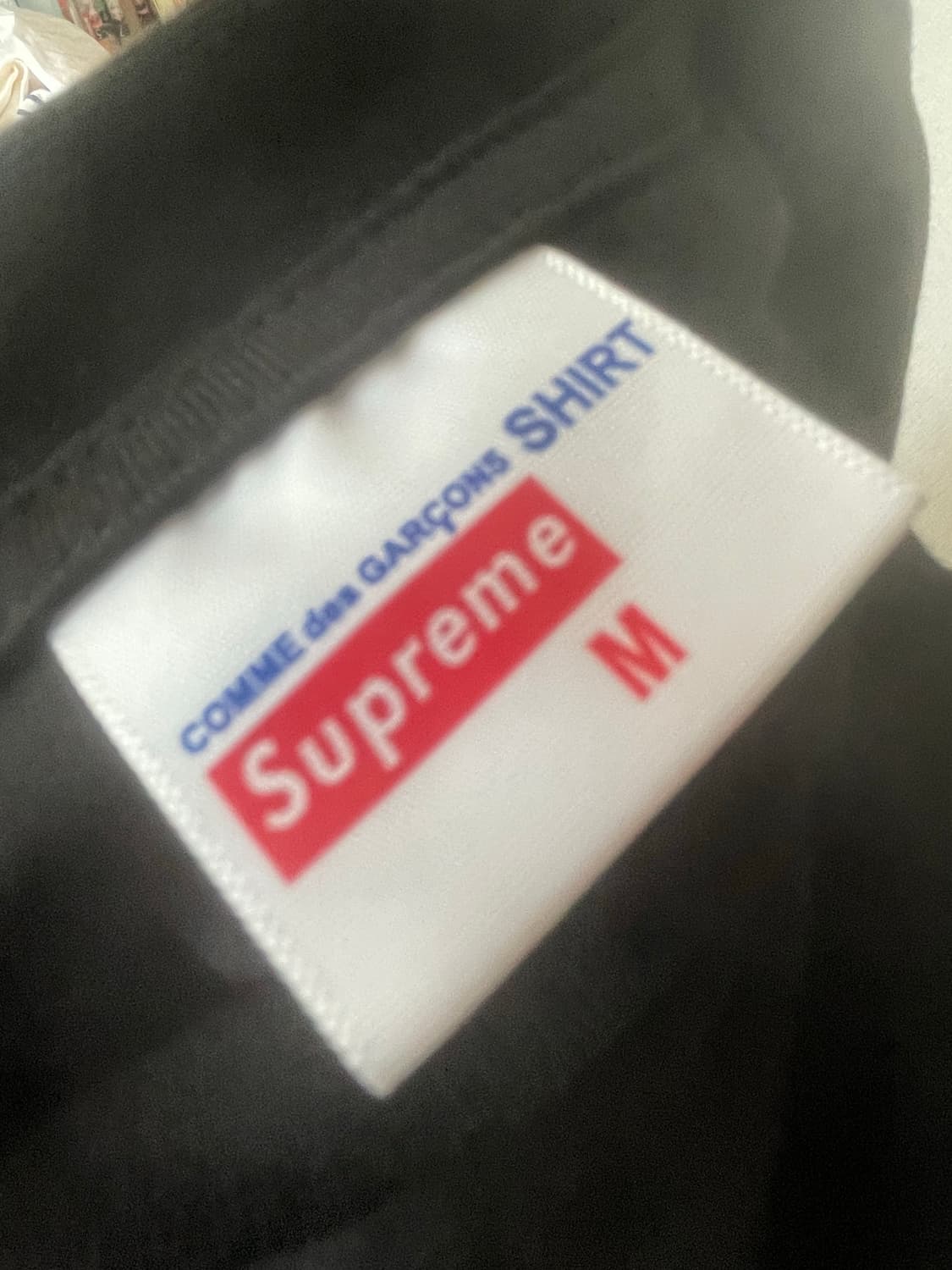슈프림 꼼데가르송 15-16 LS 티서츠 supreme cdg 상품이미지3