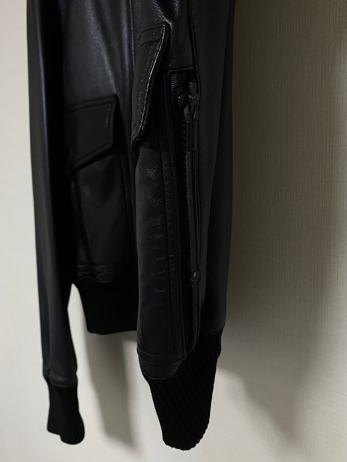2004S/S Dior HOMME 'STRIP' LEATHERJUMPER 상품이미지2