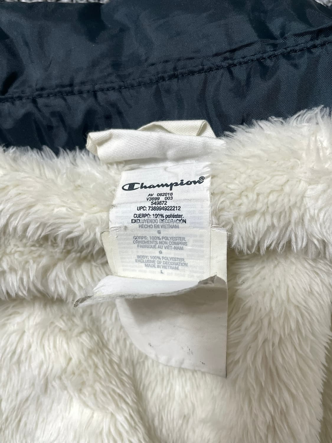 빈티지9. 챔피온 쉐르파 코치 자켓 점퍼 기모  상품이미지6