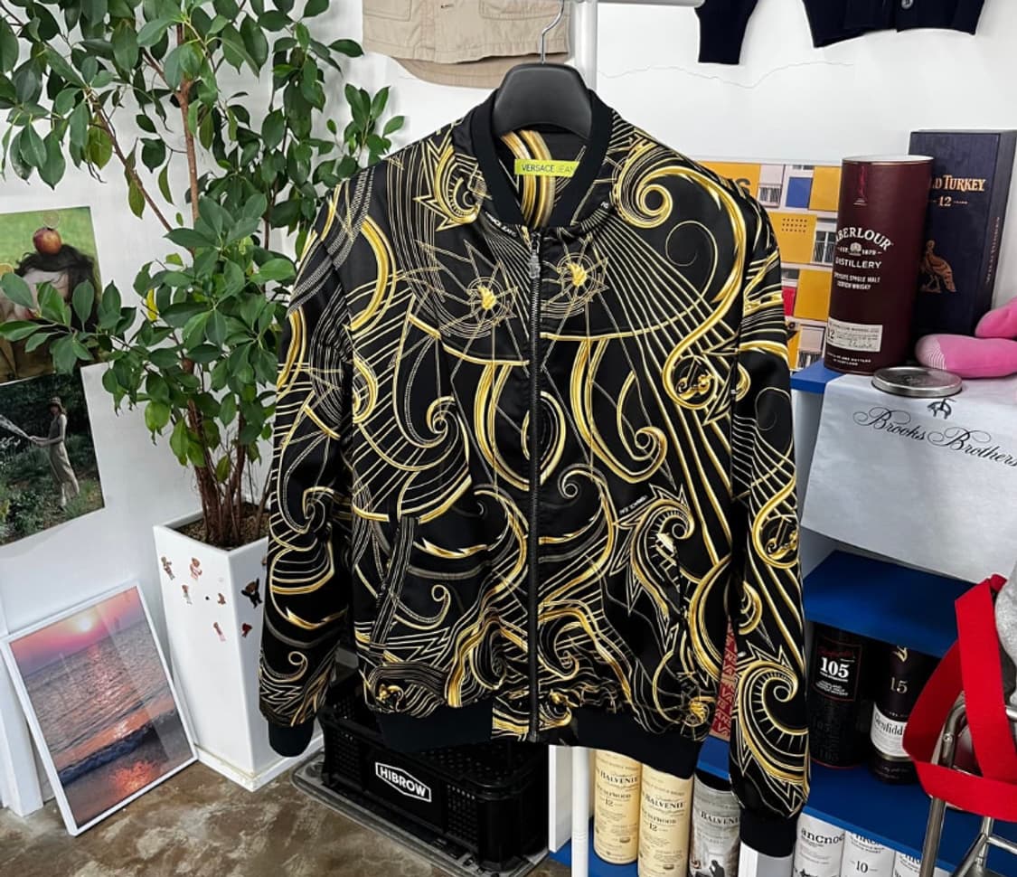 [백화점판] 베르사체 바로크 패턴 집업 자켓 Xl
 상품이미지1